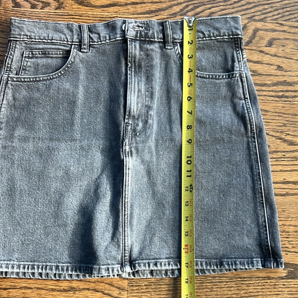Everlane the way high denim skirt 29 - Picture 7 of 8